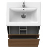 Тумба CERSANIT GRANDE 60 под раковину подвесная черный орех 64759